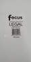 Focus Laminating Pouch Film Legal 222mm x 335mm 250 Micron 1 PC