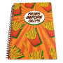 Spring Leaf Premium Notebooks Spiral 75 Leaves 60 GSM 5" x 7" - ASSORTED